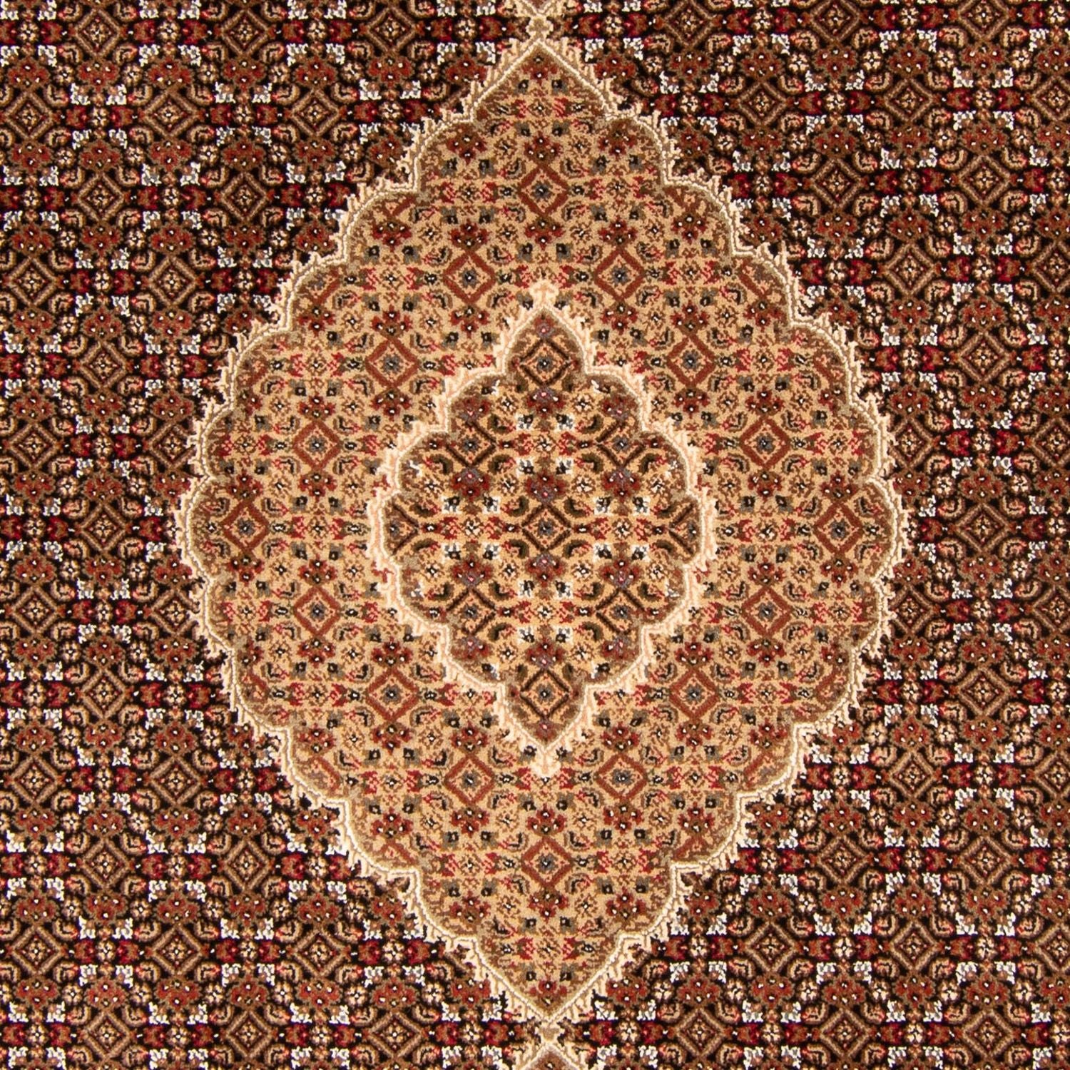 Tappeto Persero - Tabriz - 300 x 200 cm - blu scuro