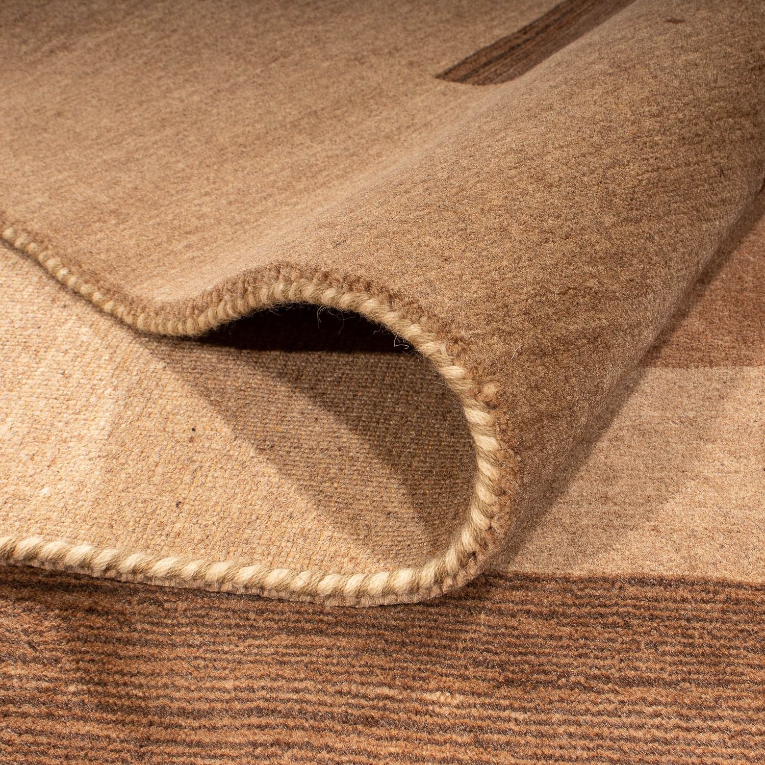 Tappeto Gabbeh - Softy - 294 x 206 cm - marrone chiaro