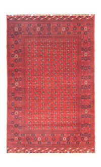 Tappeto afgano - Bukhara - 301 x 195 cm - rosso scuro