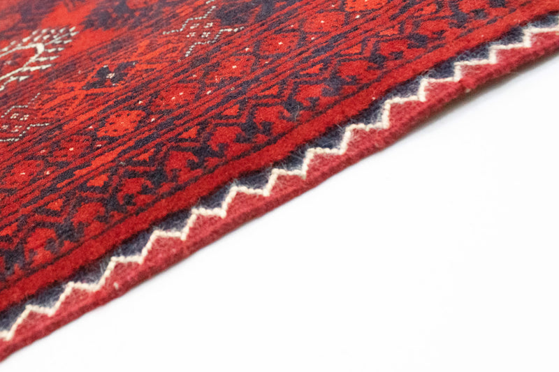 Tappeto afgano - Bukhara - 301 x 195 cm - rosso scuro