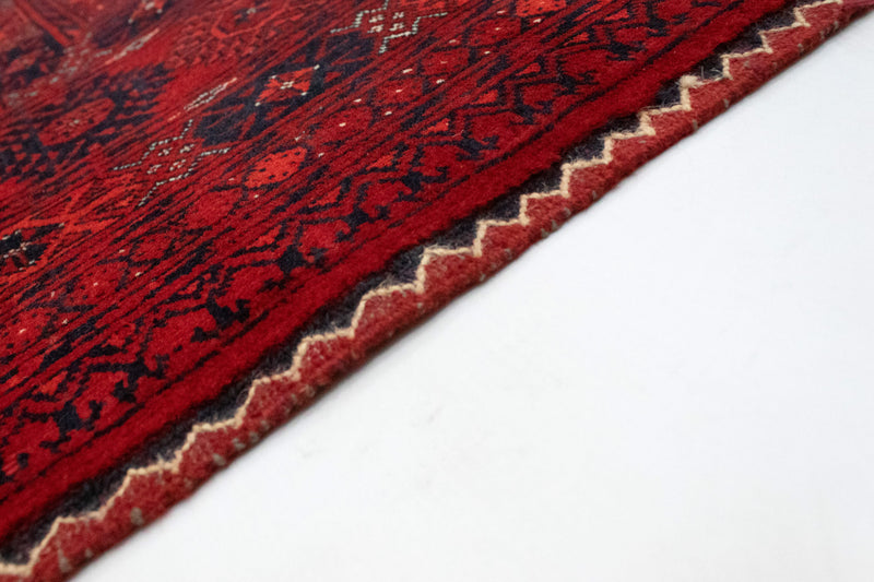 Tappeto afgano - Bukhara - 298 x 200 cm - rosso scuro