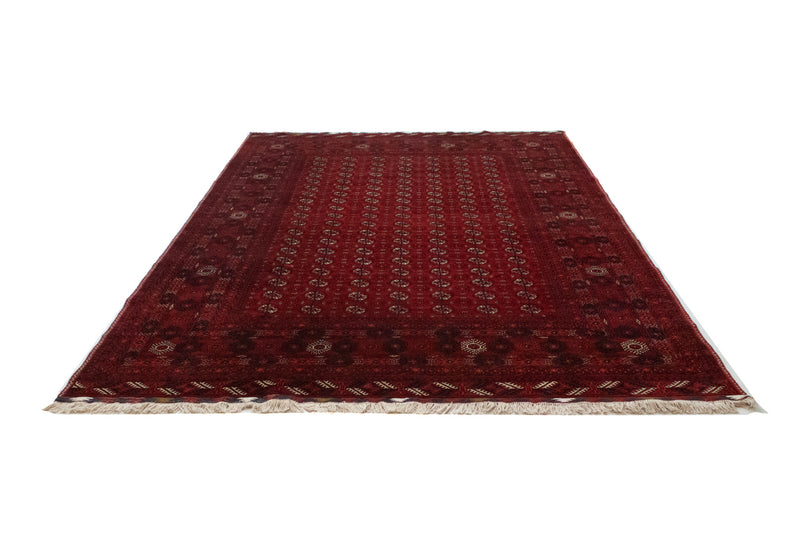 Tappeto afgano - Bukhara - 298 x 200 cm - rosso scuro