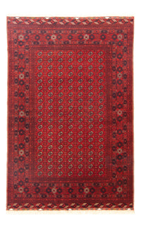 Tappeto afgano - Bukhara - 299 x 198 cm - rosso scuro