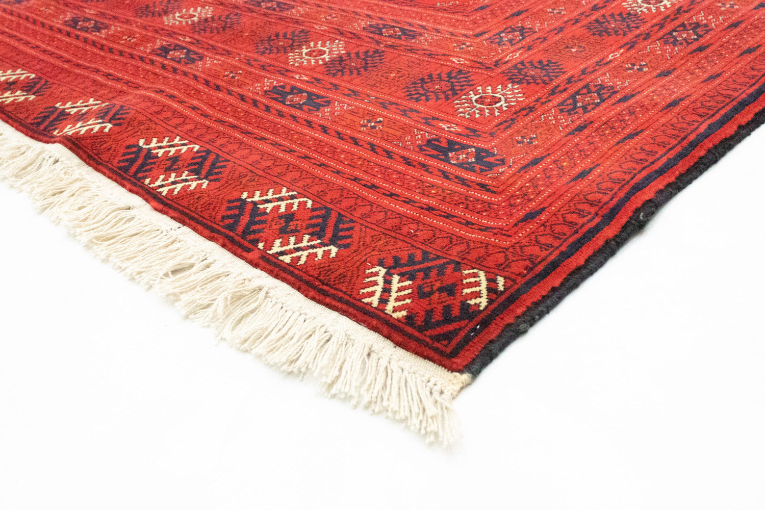 Tappeto afgano - Bukhara - 288 x 202 cm - rosso scuro