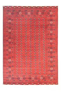 Tappeto afgano - Bukhara - 294 x 203 cm - rosso scuro