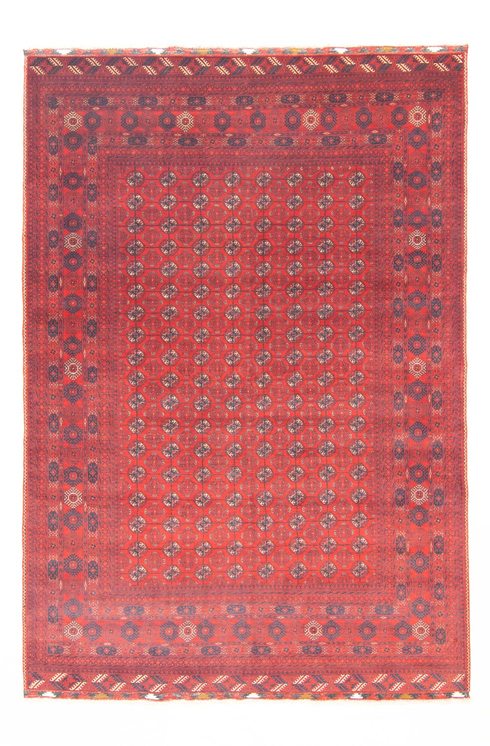 Tappeto afgano - Bukhara - 294 x 200 cm - rosso scuro