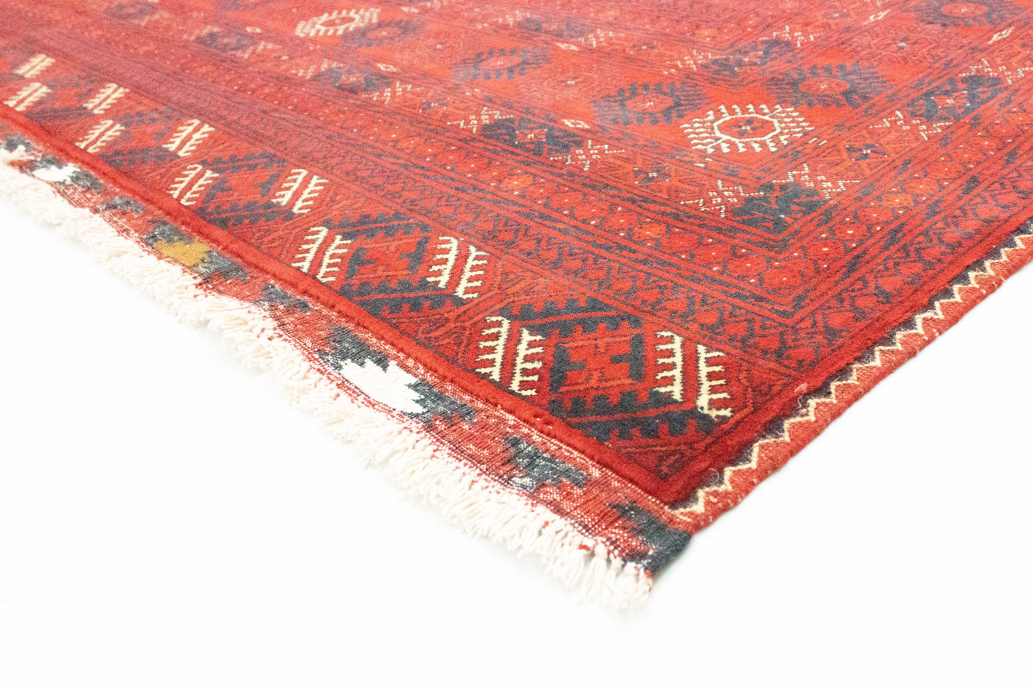 Tappeto afgano - Bukhara - 294 x 200 cm - rosso scuro
