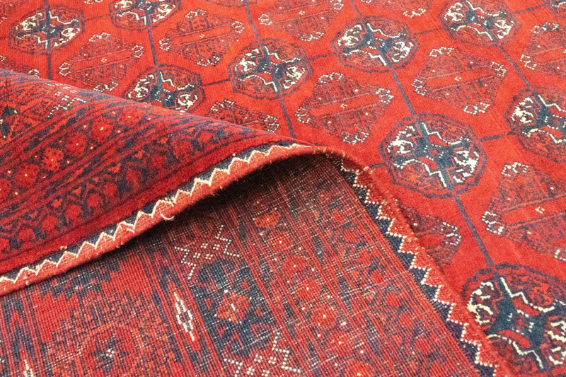 Tappeto afgano - Bukhara - 294 x 200 cm - rosso scuro