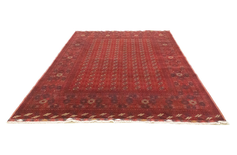 Tappeto afgano - Bukhara - 294 x 200 cm - rosso scuro