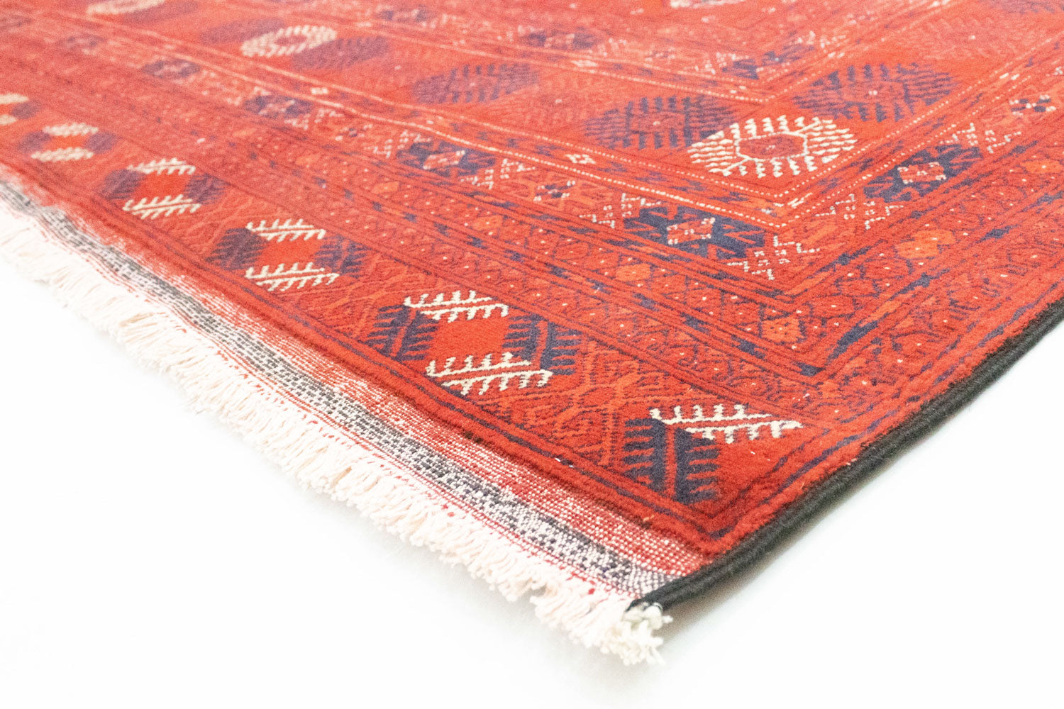 Tappeto afgano - Bukhara - 292 x 196 cm - rosso scuro