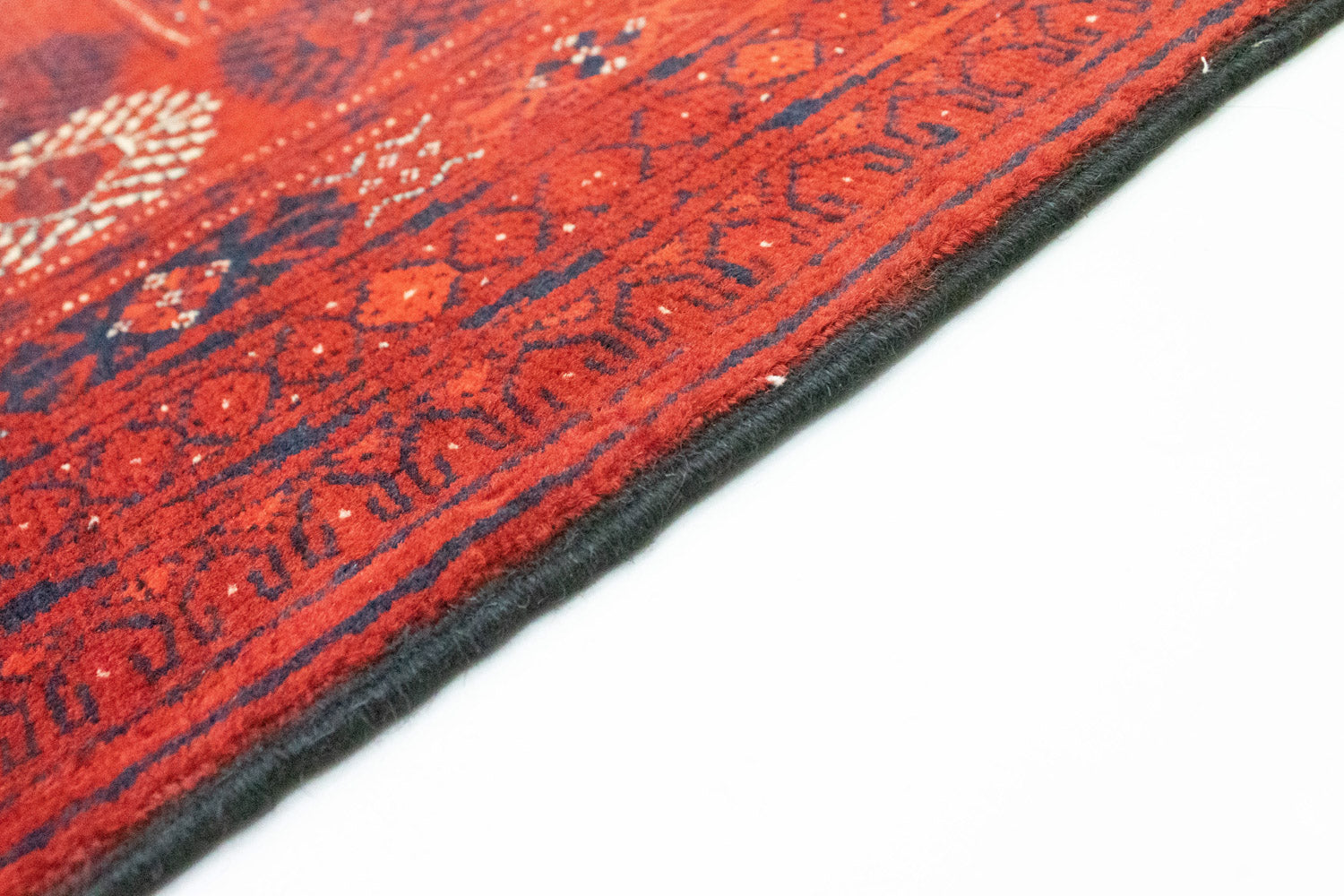 Tappeto afgano - Bukhara - 292 x 196 cm - rosso scuro
