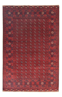 Tappeto afgano - Bukhara - 301 x 196 cm - rosso scuro
