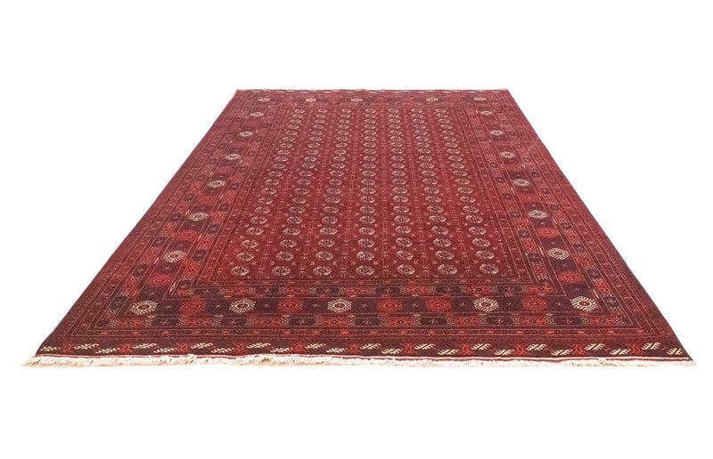 Tappeto afgano - Bukhara - 301 x 196 cm - rosso scuro
