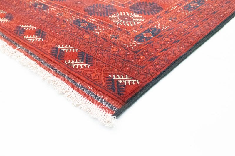 Tappeto afgano - Bukhara - 297 x 198 cm - rosso scuro