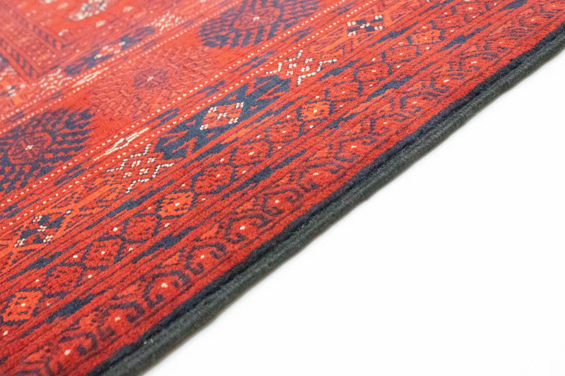 Tappeto afgano - Bukhara - 297 x 198 cm - rosso scuro