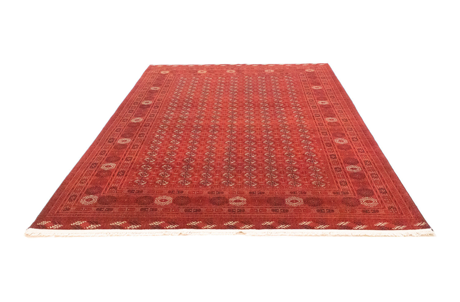 Tappeto afgano - Bukhara - 293 x 196 cm - rosso