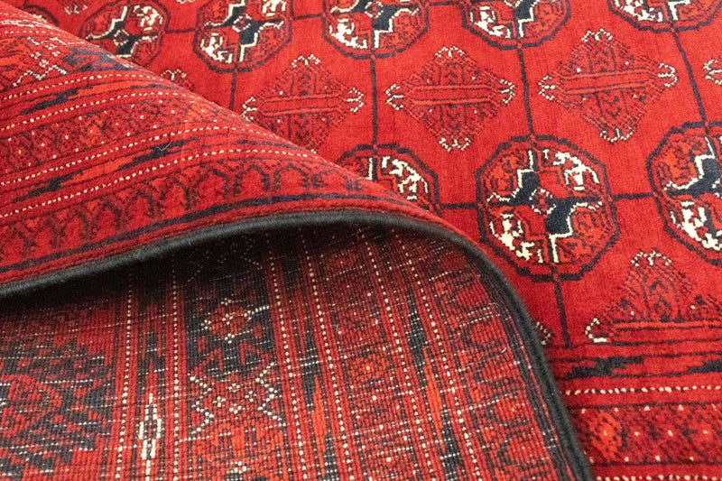 Tappeto afgano - Bukhara - 293 x 203 cm - rosso