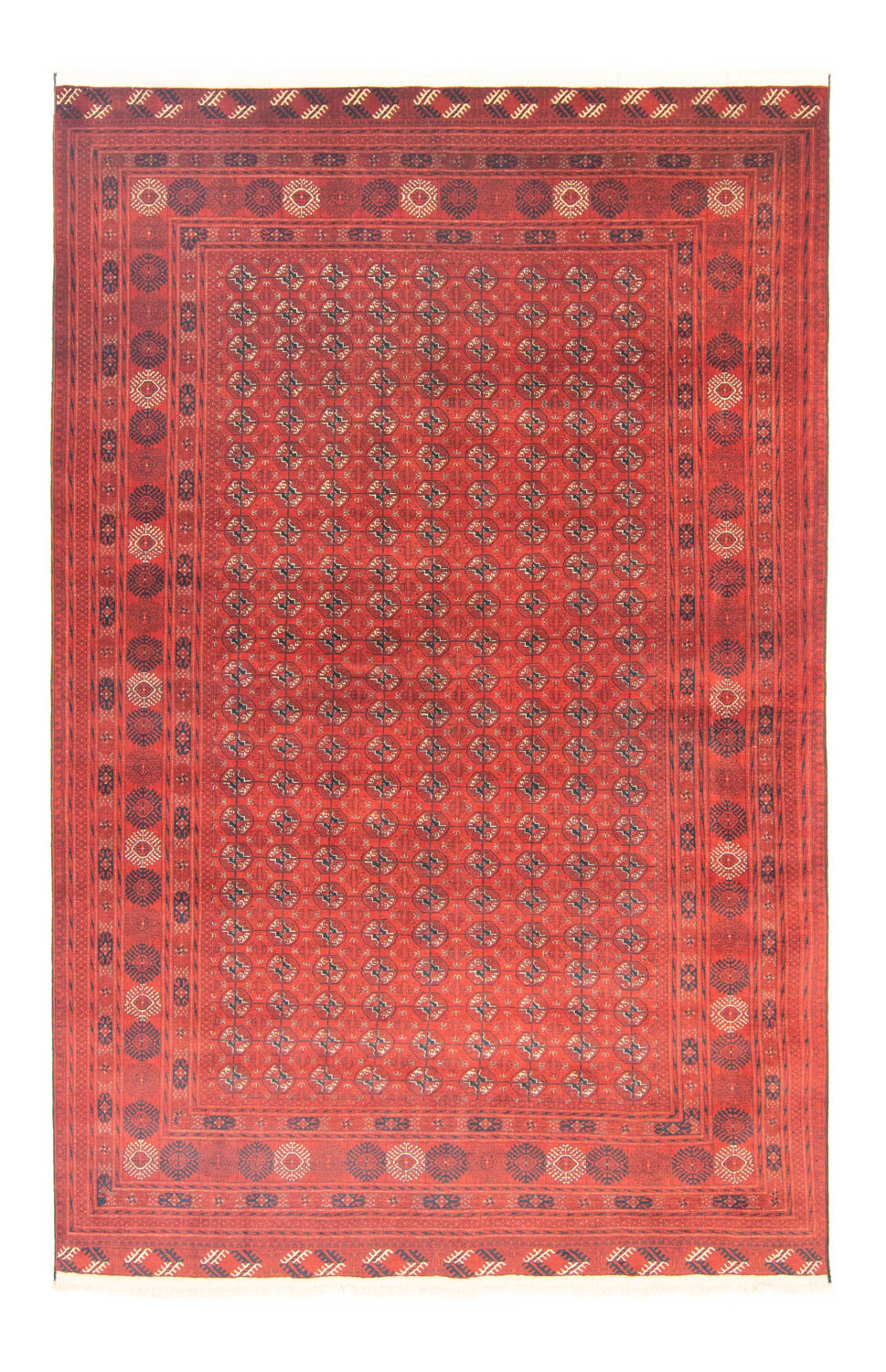 Tappeto afgano - Bukhara - 295 x 192 cm - marrone scuro