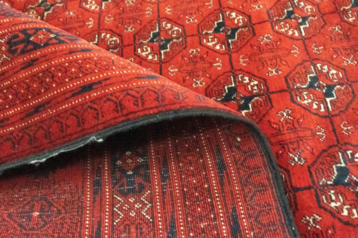 Tappeto afgano - Bukhara - 295 x 192 cm - marrone scuro