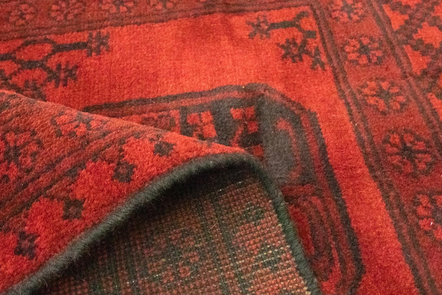 Tappeto afgano - Filpa - 140 x 100 cm - rosso