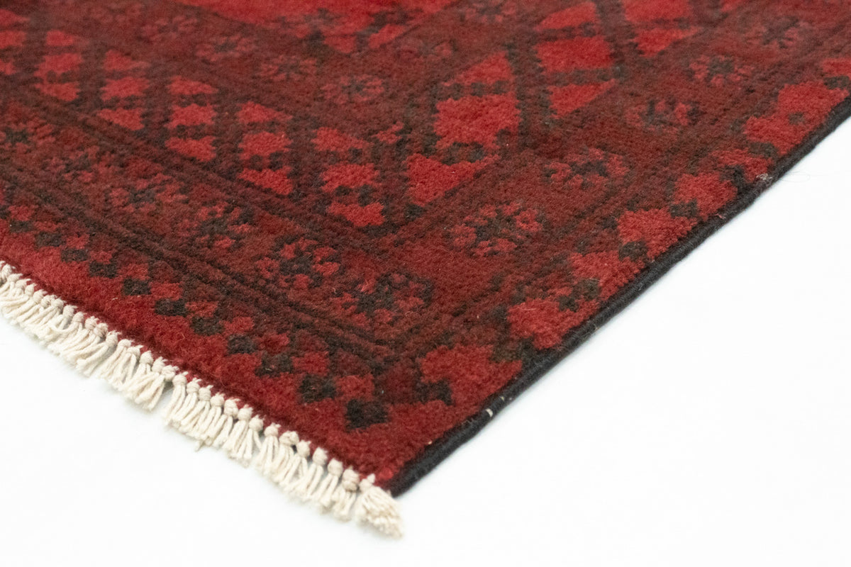 Tappeto afgano - Filpa - 139 x 102 cm - rosso