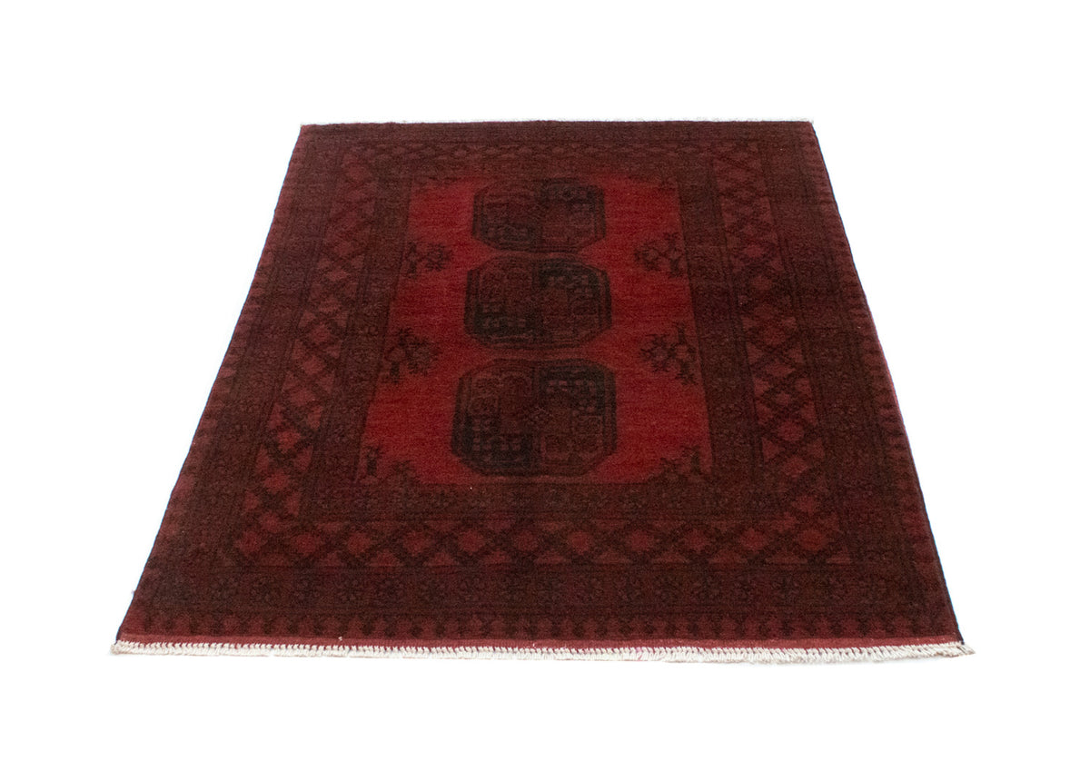 Tappeto afgano - Filpa - 139 x 102 cm - rosso