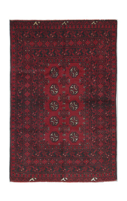 Tappeto afgano - Filpa - 145 x 93 cm - rosso