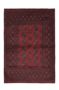 Tappeto afgano - Filpa - 148 x 103 cm - rosso