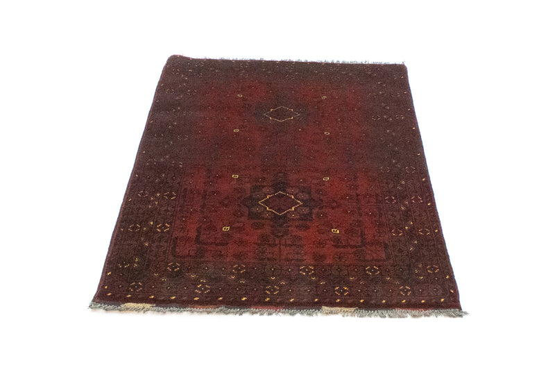 Tappeto afgano - Kunduz - 125 x 78 cm - rosso