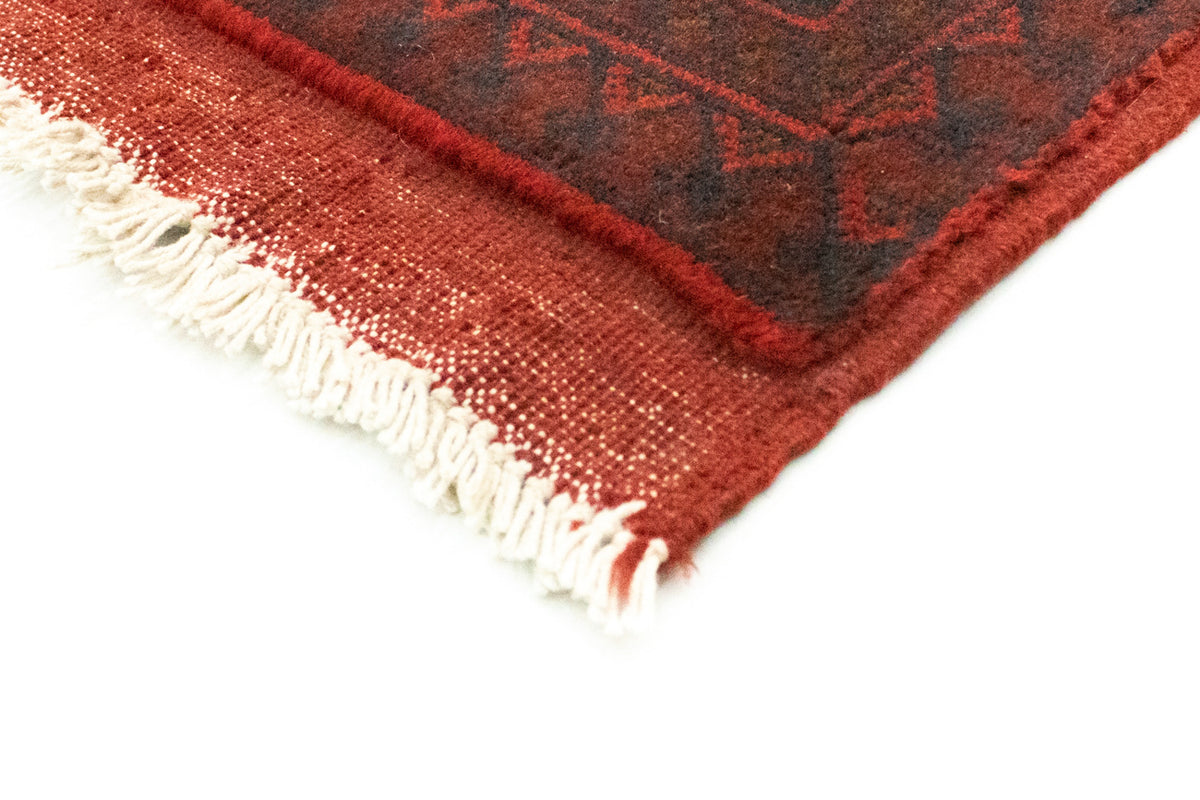 Tappeto afgano - Kunduz - 199 x 152 cm - rosso