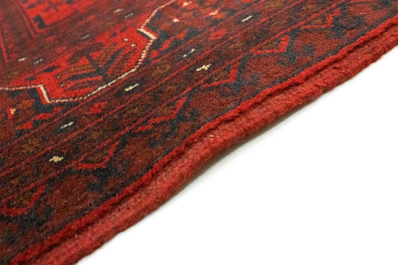 Tappeto afgano - Kunduz - 199 x 152 cm - rosso