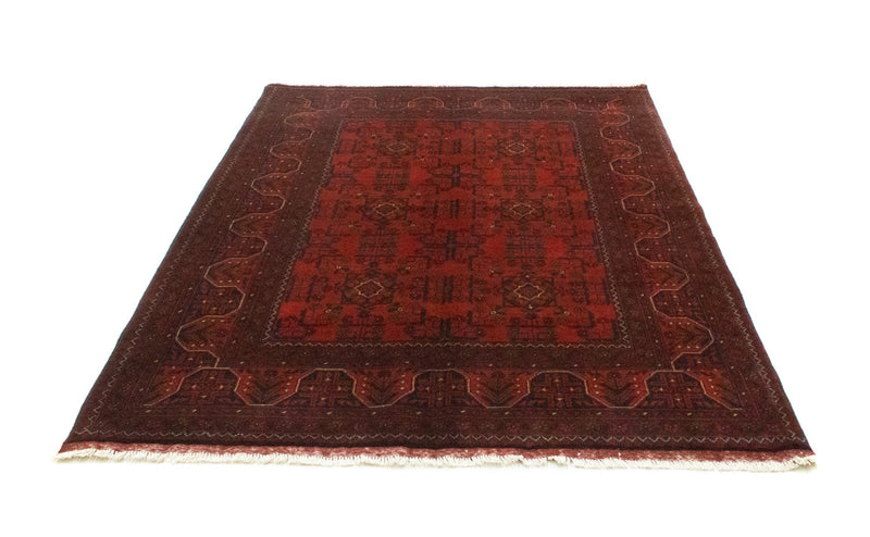 Tappeto afgano - Kunduz - 195 x 155 cm - rosso
