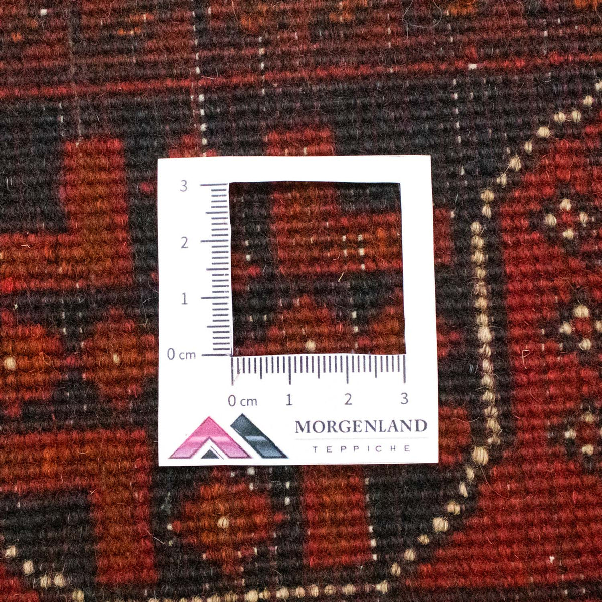 Tappeto afgano - Kunduz - 197 x 149 cm - rosso