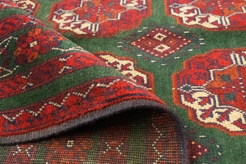 Tappeto afgano - Kunduz - 190 x 150 cm - rosso