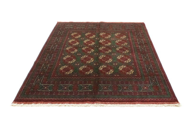 Tappeto afgano - Kunduz - 190 x 150 cm - rosso