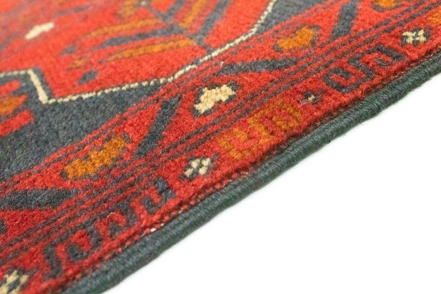 Tappeto afgano - Kunduz - 154 x 100 cm - rosso