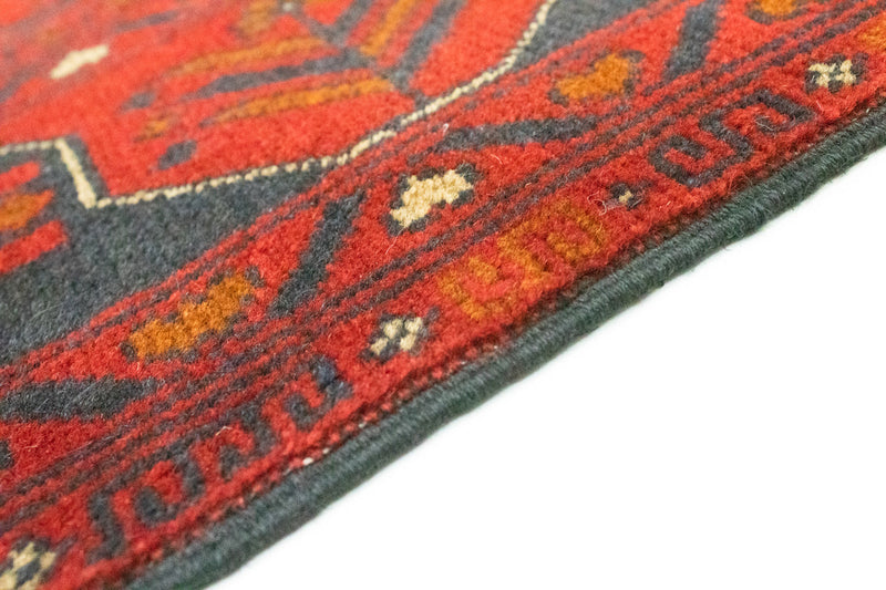 Tappeto afgano - Kunduz - 154 x 100 cm - rosso