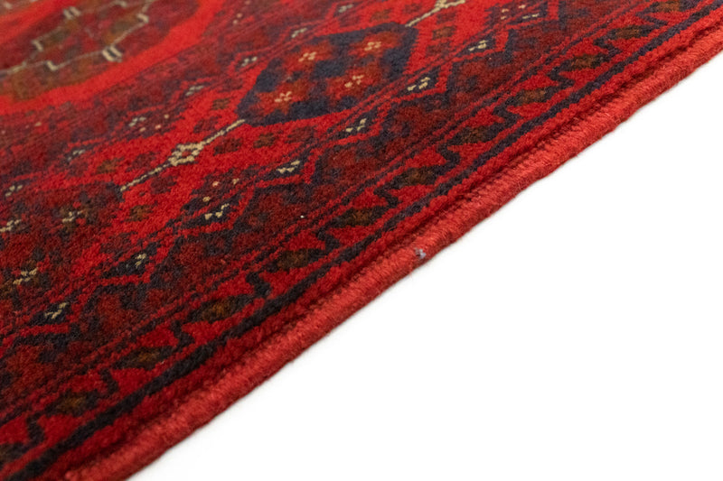 Tappeto afgano - Kunduz - 151 x 102 cm - rosso