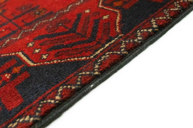 Tappeto afgano - Kunduz - 125 x 83 cm - rosso