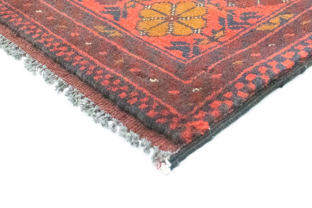 Tappeto afgano - Kunduz - 145 x 98 cm - rosso