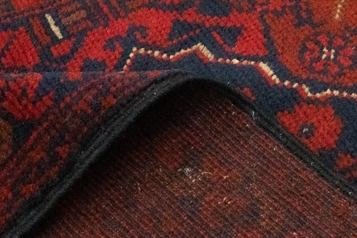 Tappeto afgano - Kunduz - 129 x 73 cm - rosso