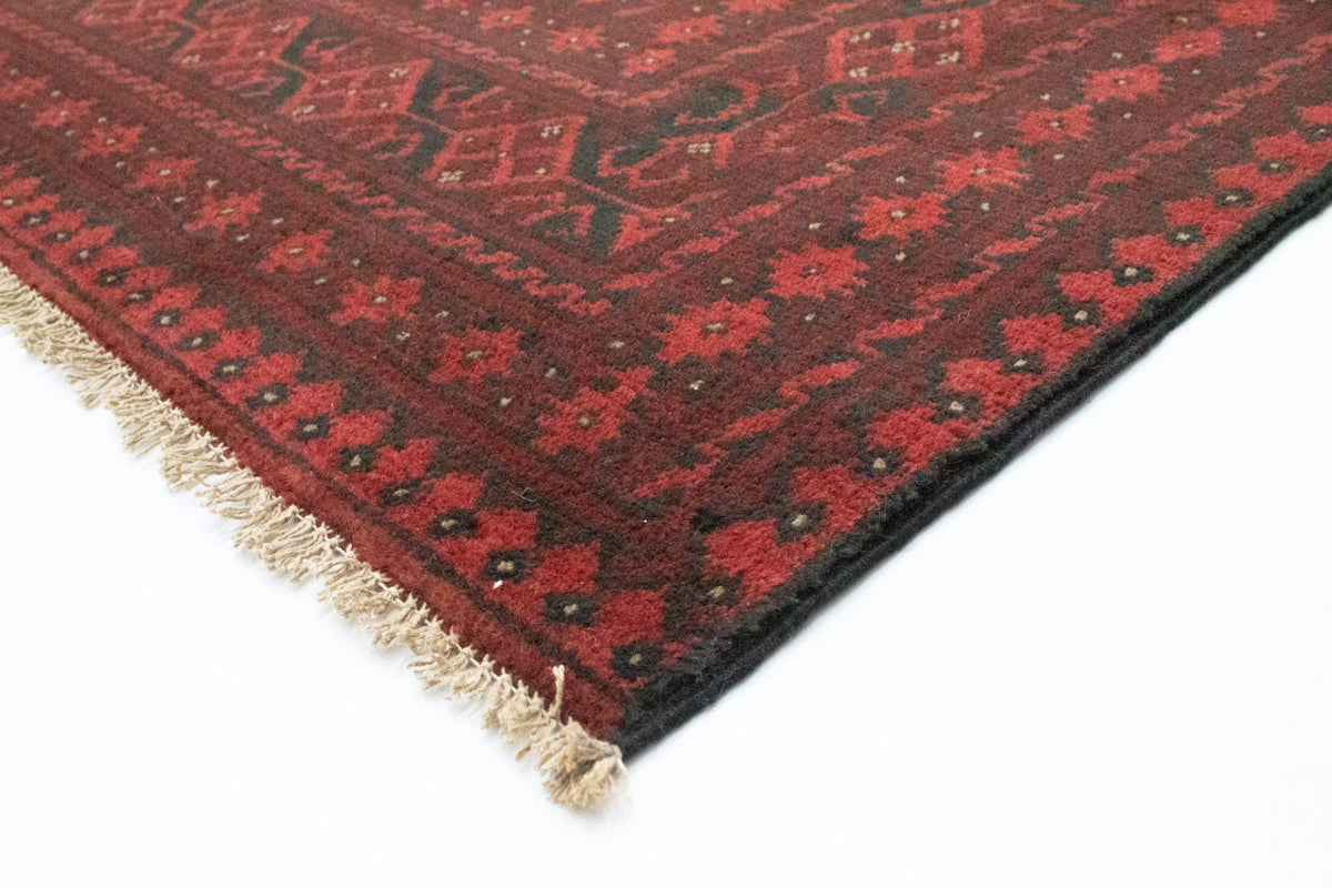 Tappeto afgano - Filpa - 390 x 302 cm - rosso scuro