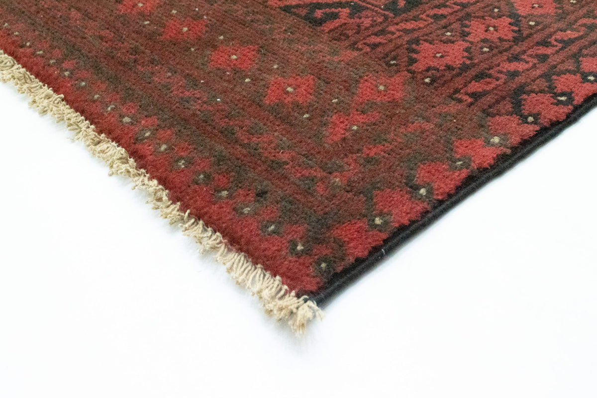 Tappeto afgano - Filpa - 391 x 299 cm - rosso scuro