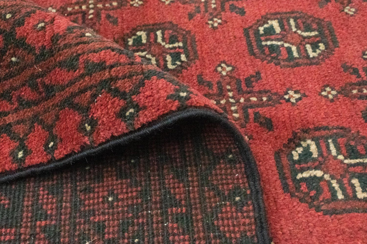 Tappeto afgano - Filpa - 391 x 299 cm - rosso scuro