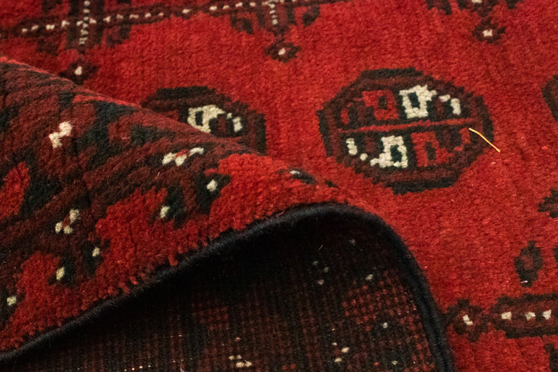 Tappeto afgano - Filpa - 242 x 163 cm - rosso