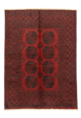 Tappeto afgano - Filpa - 196 x 145 cm - rosso
