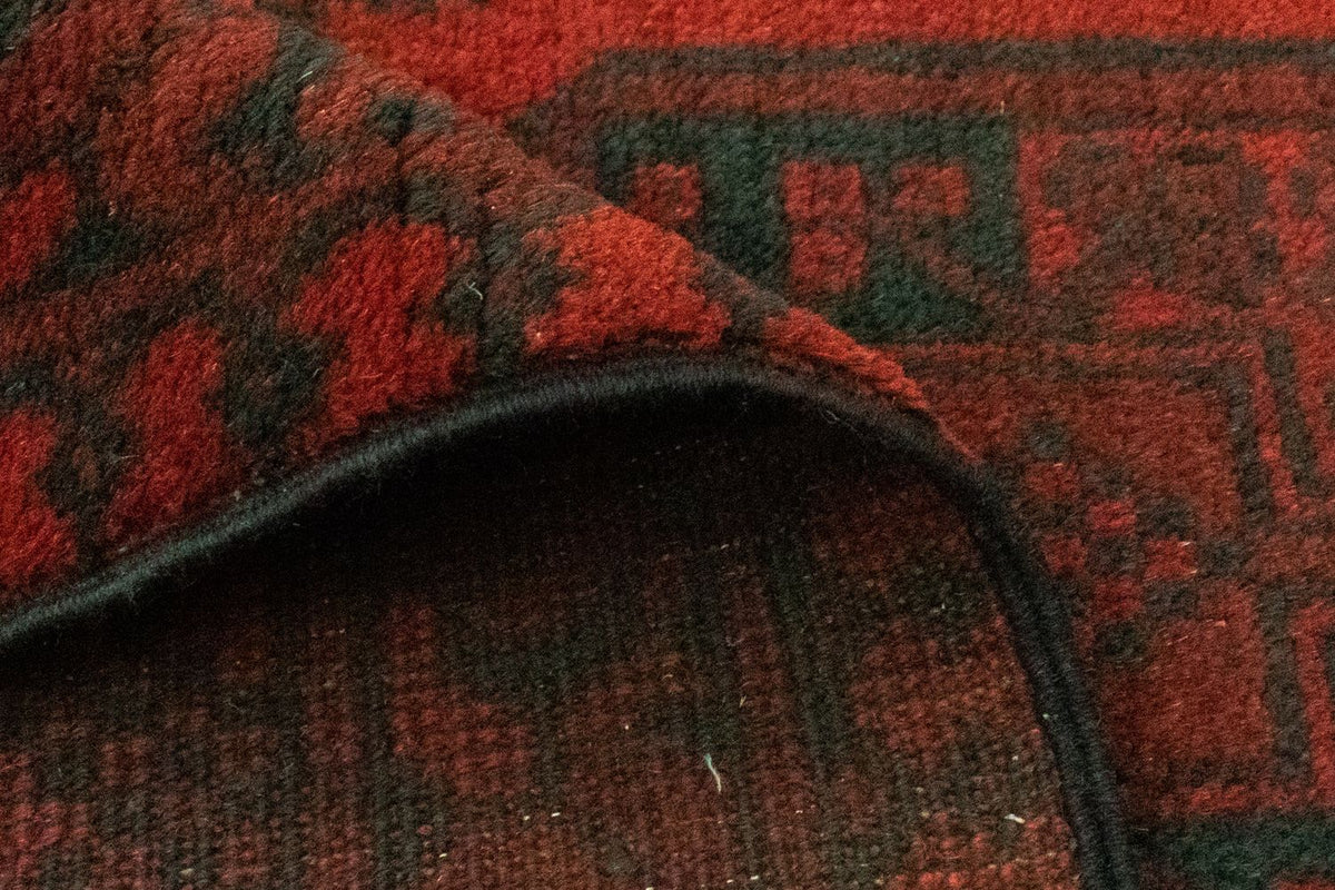 Tappeto afgano - Filpa - 196 x 145 cm - rosso