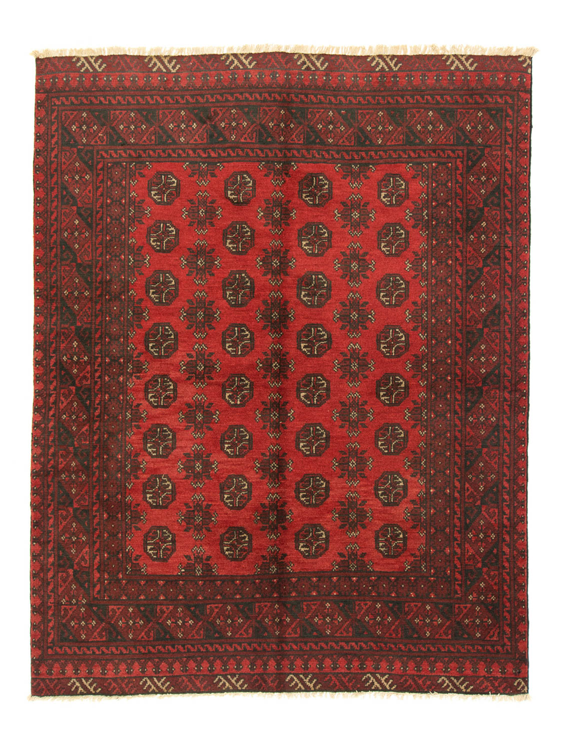 Tappeto afgano - Filpa - 187 x 148 cm - rosso