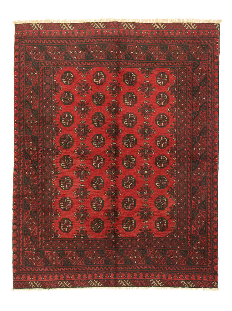 Tappeto afgano - Filpa - 187 x 148 cm - rosso