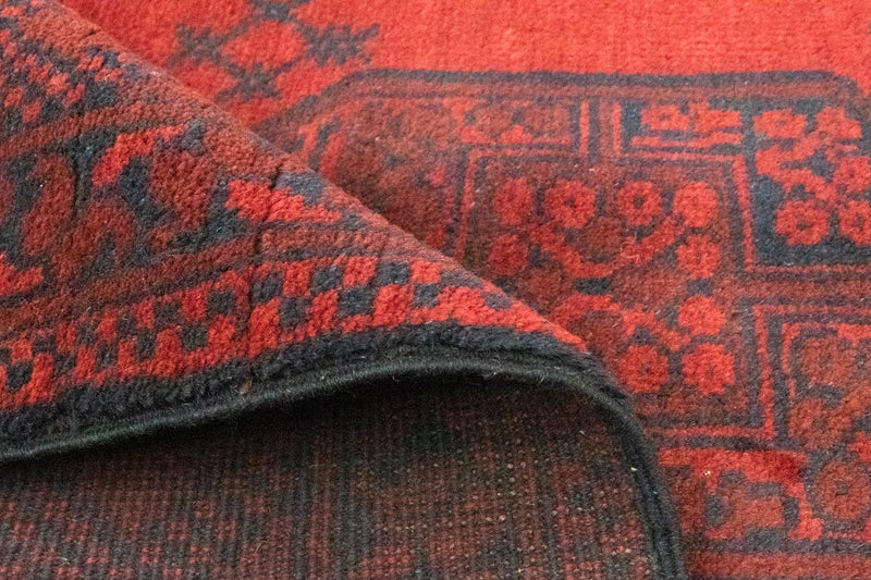 Tappeto afgano - Filpa - 148 x 106 cm - rosso